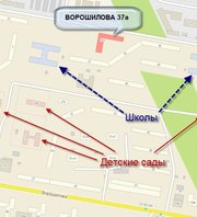 1 ком.кв.,  Ворошилова 37а,  отл. сост,  ч/п